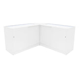 Andromeda LED Shop Counter Set LM60 & 2 x C1200 - White