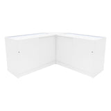 Apollo LED Shop Counter Set LM60 & 2 x K1200 - White