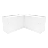 Demeter LED Shop Counter Set K1200, B1200 & LM60 - White