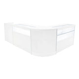 Gravity LED Shop Counter Set B1200, C1200, TB60 &  & CM60 - White