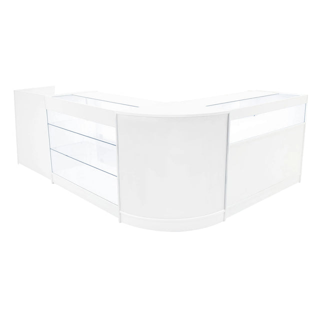 Polaris LED Shop Counter Set K1200, B1200, TB60 & CM60 - White