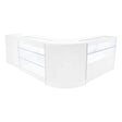 Vega LED Shop Counter Set K1200, C1200, TB60 & CM60 - White