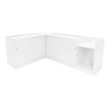 Vega LED Shop Counter Set K1200, C1200, TB60 & CM60 - White