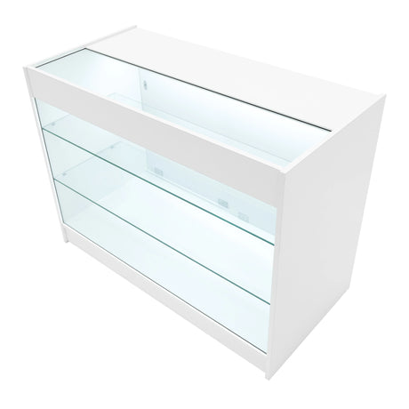 Vega LED Shop Counter Set K1200, C1200, TB60 & CM60 - White
