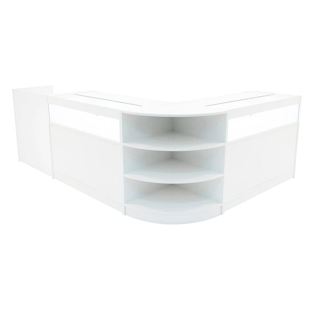 Sagittarius LED Shop Counter Set LM60, TB60 & 2 x B1200 - White