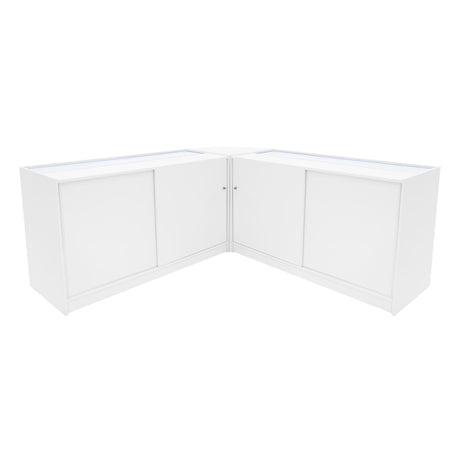 Selene LED Shop Counter Set CM60 & 2 x C1500 - White