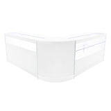 Adonis LED Shop Counter Set B1500, C1500 & CM60 - White