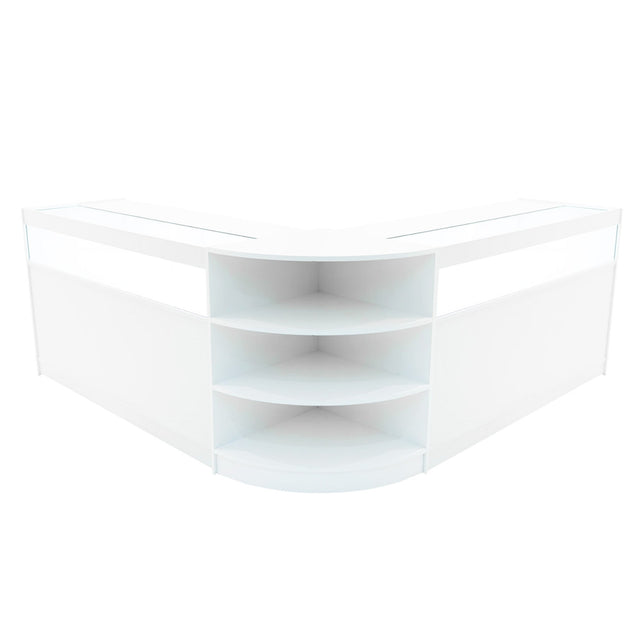 Theseus LED Shop Counter Set LM60 & 2 x B1500 - White