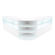 Andromeda LED Shop Counter Set LM60 & 2 x C1500 - White