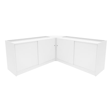 Andromeda LED Shop Counter Set LM60 & 2 x C1500 - White