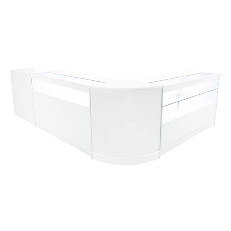 Gravity LED Shop Counter Set B1500, C1500, TB60 & CM60 - White