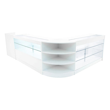 Theia LED Shop Counter Set K1500, C1500, TB60 & LM60 - White