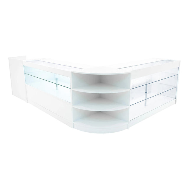 Theia LED Shop Counter Set K1500, C1500, TB60 & LM60 - White