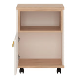 4KIDS 1 Door Desk Mobile with Orange Handles