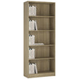 4 You Tall Wide Bookcase in Sonoma Oak