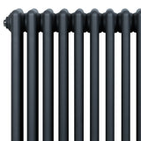 Traditional 4 Column Radiator - 300 x 1010mm - Anthracite