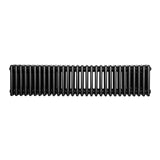 Traditional 4 Column Radiator - 300 x 1010mm  Black