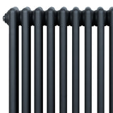 Traditional 4 Column Radiator - 300 x 1370mm - Anthracite