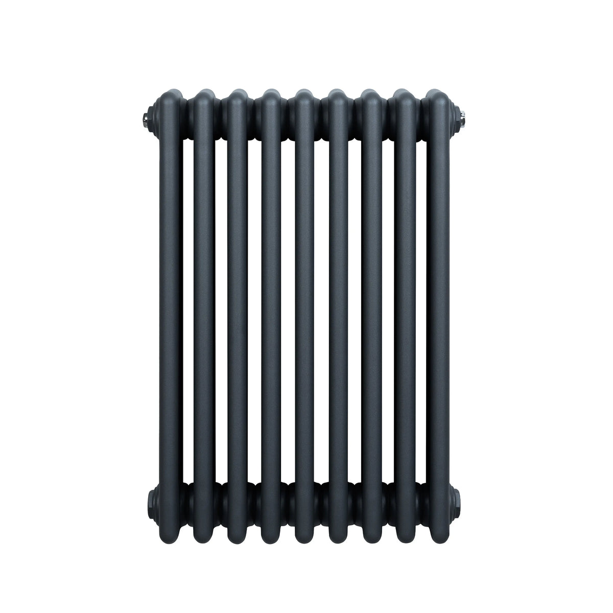 Traditional 4 Column Radiator - 600 x 425mm - Anthracite Grey