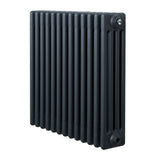 Traditional 4 Column Radiator - 600 x 605mm - Anthracite Grey
