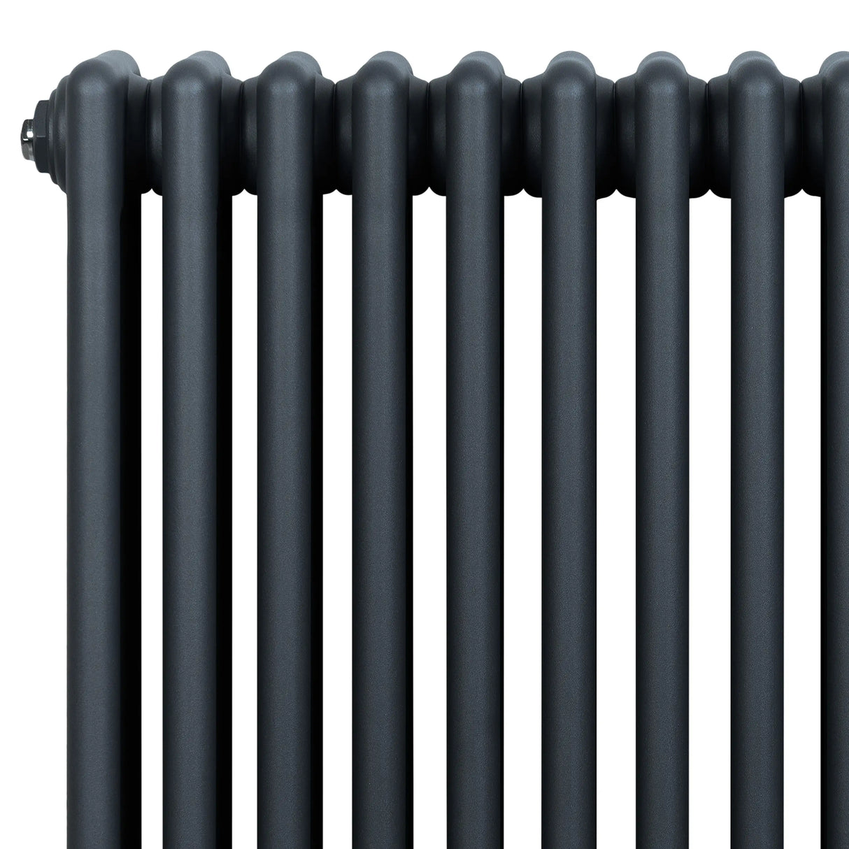 Traditional 4 Column Radiator - 600 x 605mm - Anthracite Grey