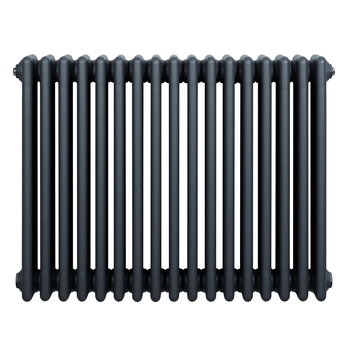 Traditional 4 Column Radiator - 600 x 785mm - Anthracite Grey