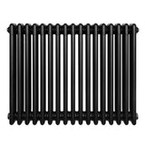 Traditional 4 Column Radiator - 600 x 785mm - Black