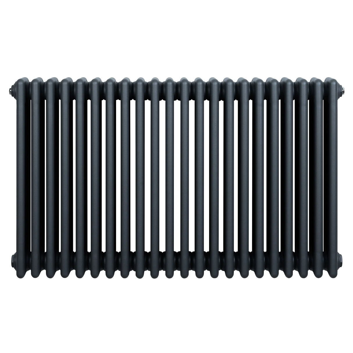 Traditional 4 Column Radiator - 600 x 1010mm - Anthracite Grey
