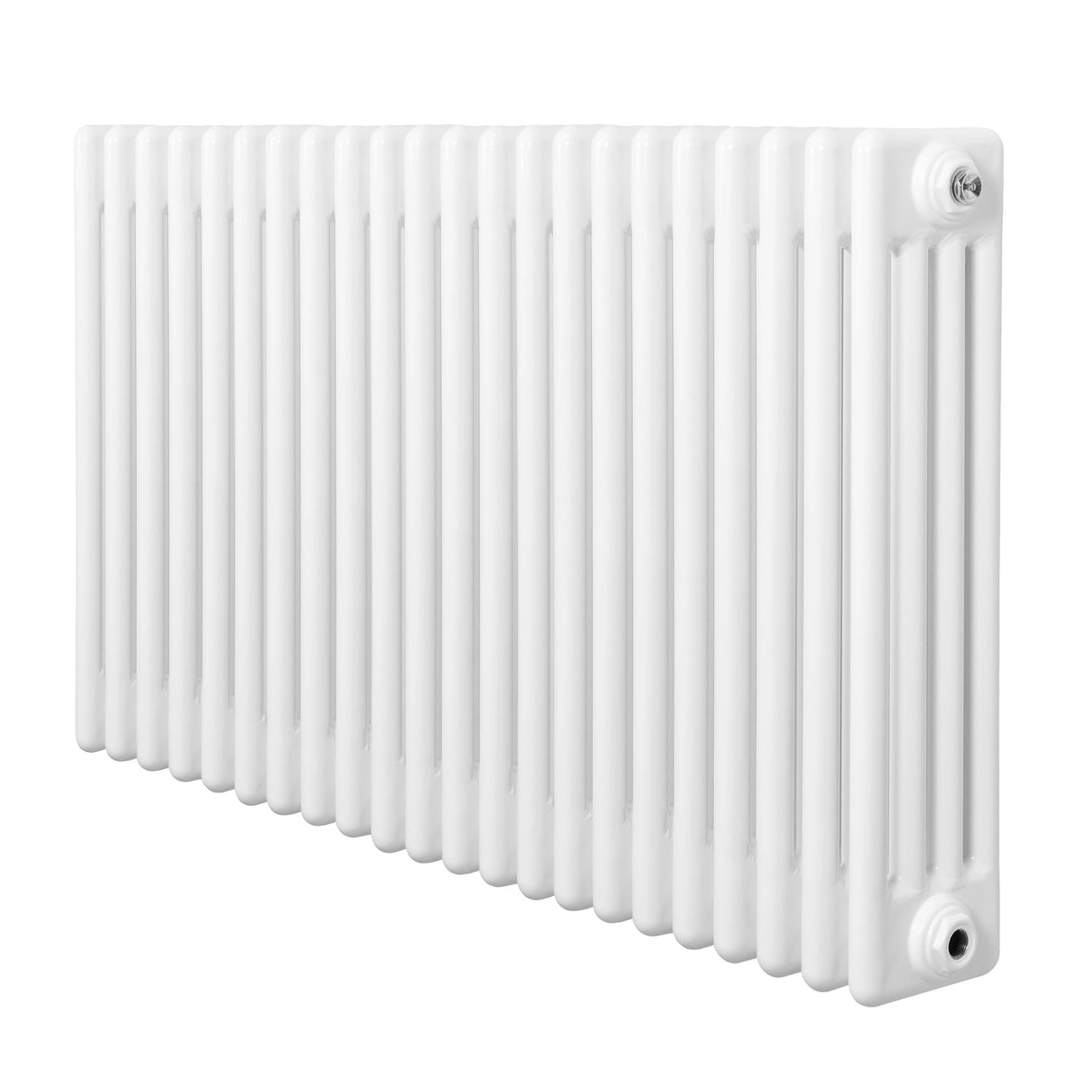 Traditional 4 Column Radiator - 600 x 1010mm - White