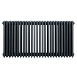 Traditional 4 Column Radiator - 600 x 1190mm - Anthracite Grey