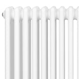 Traditional 4 Column Radiator - 600 x 1190mm - White