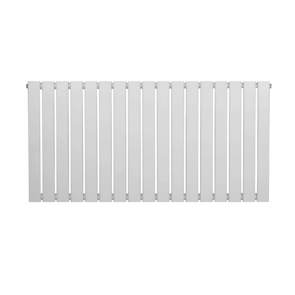 Flat Single Column Radiator - 600 x 1190mm - White