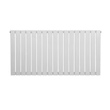 Flat Single Column Radiator - 600 x 1190mm - White