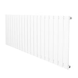 Flat Single Column Radiator - 600 x 1400mm  White