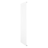 Flat Single Column Radiator - 1600 x 420mm - White