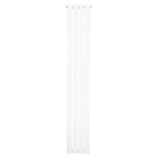 Flat Single Column Radiator - 1800 x 280mm - White
