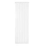 Flat Single Column Radiator - 1800 x 560mm - White