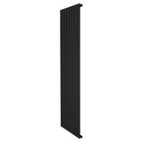 Flat Single Column Radiator - 1800 x 560mm - Black