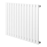 Oval Single Column Radiator - 600 x 780mm - White