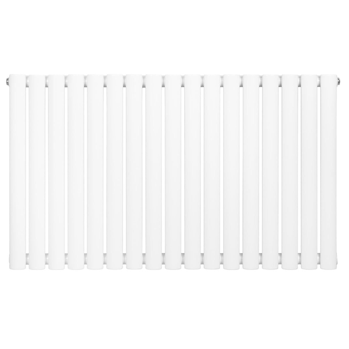 Oval Single Column Radiator - 600 x 1020mm - White