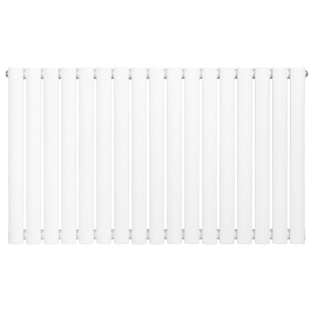 Oval Single Column Radiator - 600 x 1020mm - White