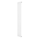 Oval Single Column Radiator - 1600 x 240mm - White