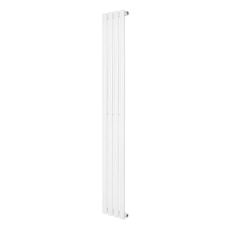 Oval Single Column Radiator - 1600 x 240mm - White
