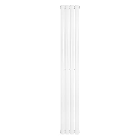 Oval Single Column Radiator - 1600 x 240mm - White