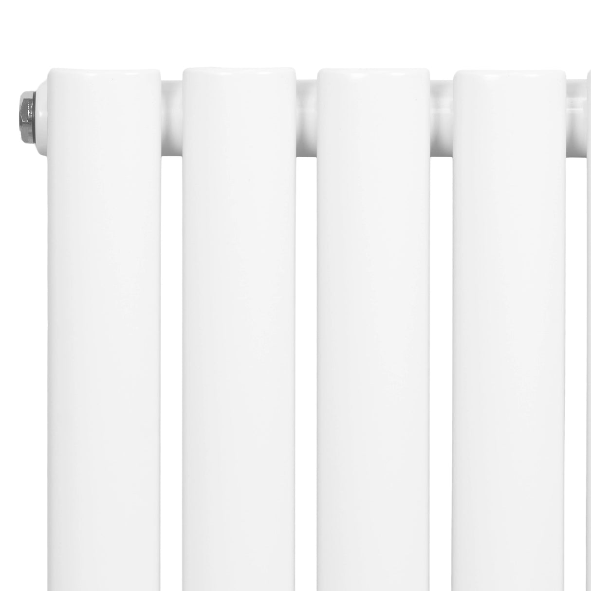 Oval Single Column Radiator - 1600 x 240mm - White