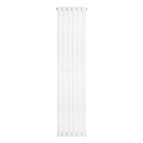 Oval Single Column Radiator - 1600 x 360mm - White