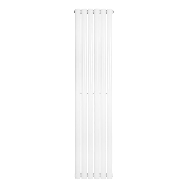 Oval Single Column Radiator - 1600 x 360mm - White