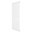 Oval Single Column Radiator - 1600 x 600mm - White