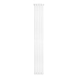 Oval Single Column Radiator - 1800 x 240mm - White