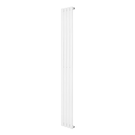 Oval Single Column Radiator - 1800 x 240mm - White